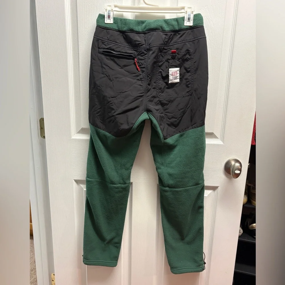 Topo Designs Green Mountain Fleece Pants Green - Picture 2 of 4